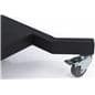 110 Inch TV Stand with Wheels, Lockable Casters