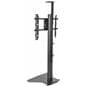 Heavy Duty TV Stand With Power Strip, VESA Compatible