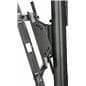 Floor Standing TV Stand With Power Supply, Mount Tilts 5° Upwards