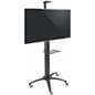 Aluminum Flat Screen TV Trolley With Power Distribution