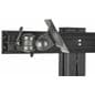 Dual Monitor Sit Stand Cart For 10" - 24" Screens