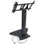 Low Level Flat Screen Display with Cable Management