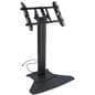 Black Low Level Flat Screen Display