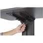 Adjustable Standing Mobile Laptop Cart
