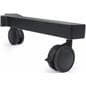 Standing Mobile Laptop Cart with Wheels