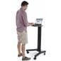 Standing Mobile Laptop Cart for Offices