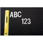1.5" Helvetica Letter Set