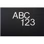 2" Helvetica Changable Letter Set
