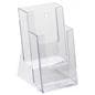 Countertop Moulded Plastic Brochure Rack