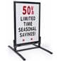 Portable Sign with Changeable Letter Set with 320 Characters