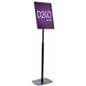 Black 18 x 24 Poster Frame Pedestal Extends to 75.5"h