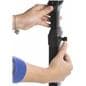 Free Standing Black Magazine Holder Rack