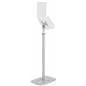 Silver Magazine Tray Stand is Great for Trade Shows