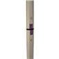 Outdoor vertical banner stand with easy numbered assembly 
