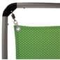 Outdoor vertical banner stand with tension corner springs 