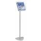 Lobby Magazine Stand with Acrylic Pocket