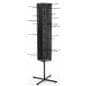 Black Pegboard Display Rack- Spinning