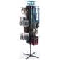 Black Pegboard Display Rack- Freestanding