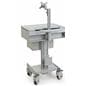 Medical Computer Workstation with CPU Holder