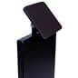 Magnetic tablet kiosk stand is easy to assemble