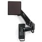 Articulating arm tablet mount with ergonomic design 