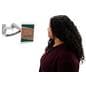 Articulating arm tablet mount with total reach of 20 inches 
