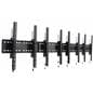 4-Monitor Wall Portrait Tilt Mount, 264lb Max Weight Capacity