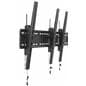 4-Monitor Wall Portrait Tilt Mount with Pull Release Cables