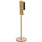 Oak Purell Floor Stand Made of Solid Wood