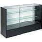 Showcase: 5' Long Black Melamine Full-Vision Counter