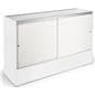 5’ White Display Case