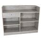 Cash register stand with laminate surface