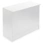 Solid White Store Counter