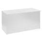 6’ Solid White Store Counter