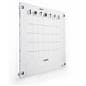 Seamless 30-day calendar whiteboard