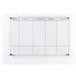 Coated custom printed dry erase board