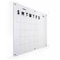 Oversized calendar dry erase board for scheduling
