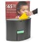 Curved Ballot Box with 11” x 17” Sign Holder