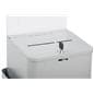 Silver Ballot Box with Sign Holder