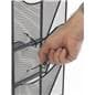 Mesh Wall Magazine Rack w/ Pocket Seperators