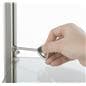 Height Adjustable Glass Tower Shelves