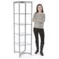 68" Tall Glass Tower Shelves