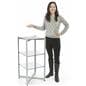 37" Tall Tiered Glass Shelving Display