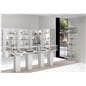 Table display case paired with other items in our Opulent collection