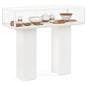 Table display case with modern design