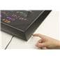 Write-On LED Sign with Easy Color Adjustment