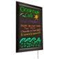 Write-On LED Sign