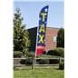 tax service feather flag