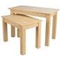 Wood Nesting Tables for Retail Environment