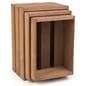 Country Style Wooden Display Crates 
